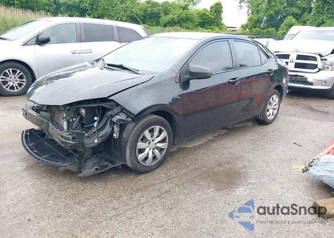 2015 Toyota Corolla Le from USA, damaged, VIN 2T1BURHE2FC480896